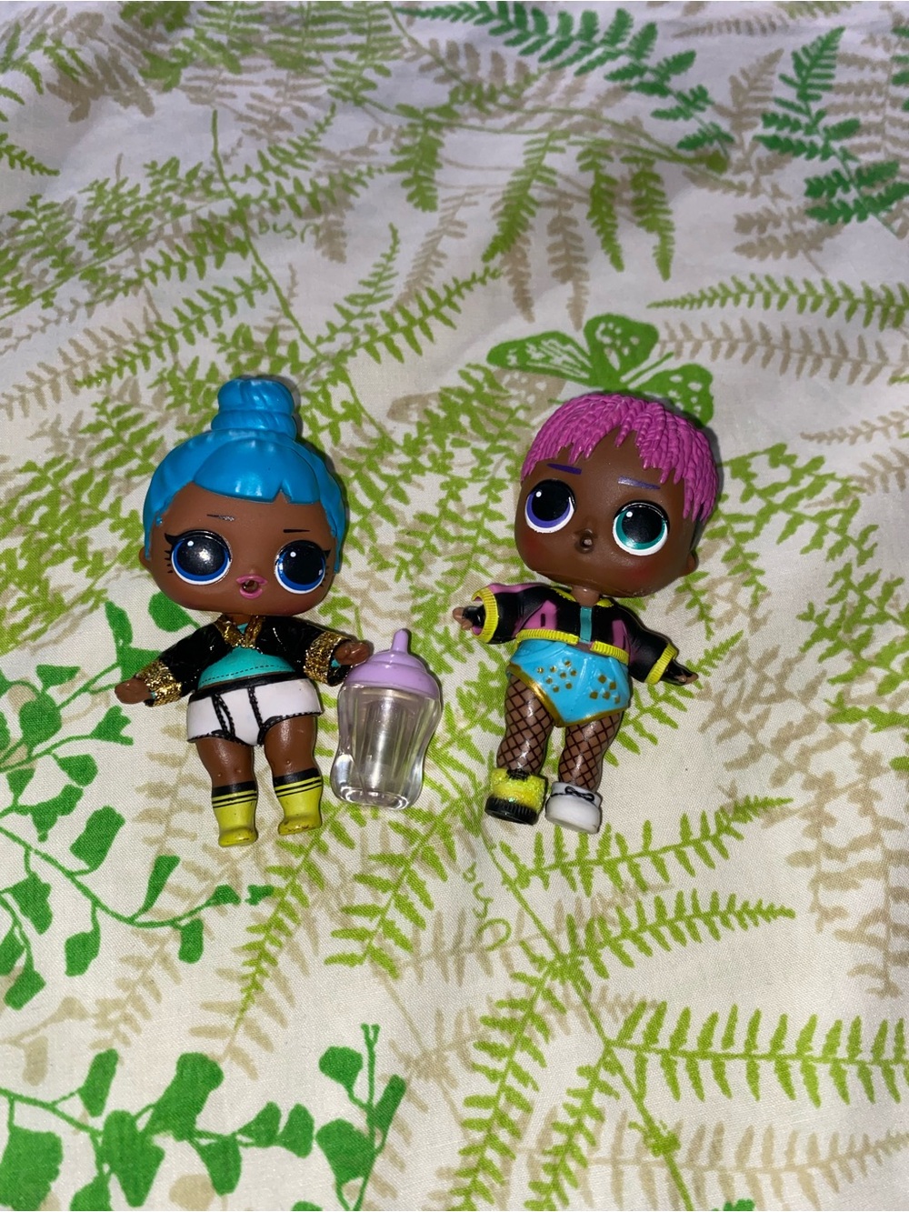 L.O.L. Surprise! Dolls with Blue & Pink Hair and Bottle Accessory
